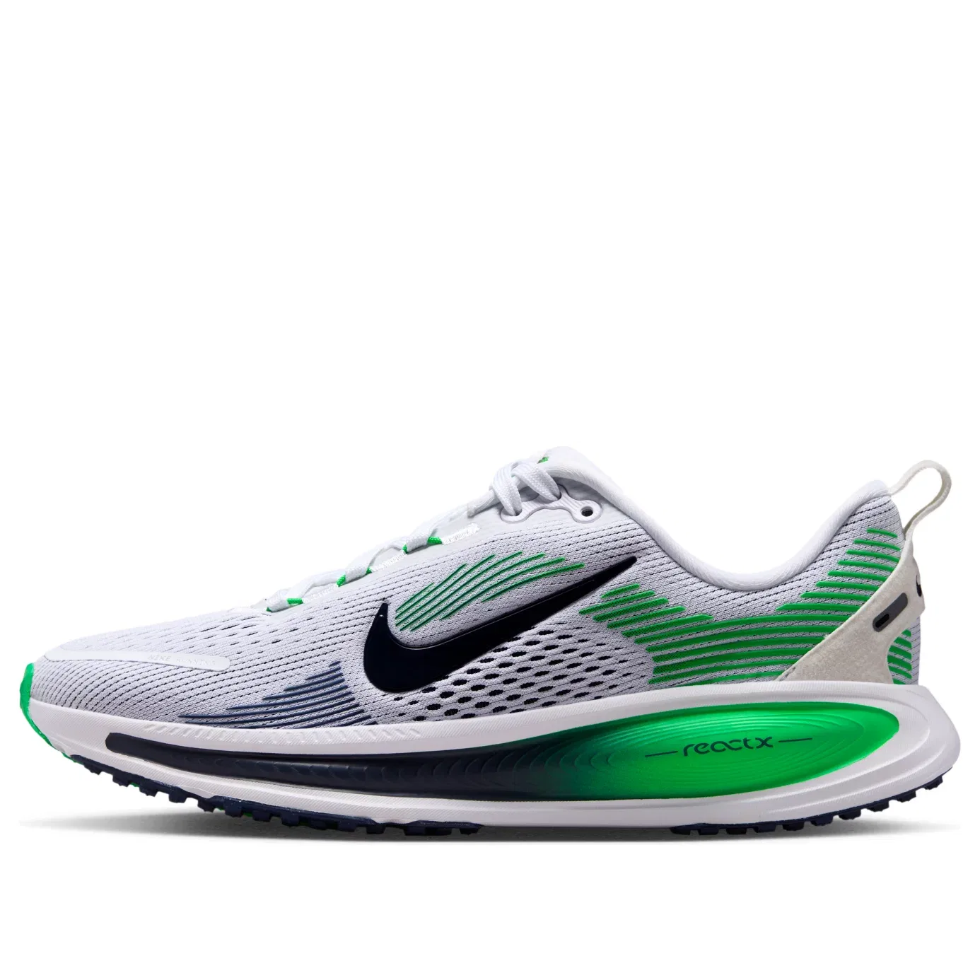 Детские кроссовки для бега с шнуровкой Nike Air Zoom Vomero 18, белый