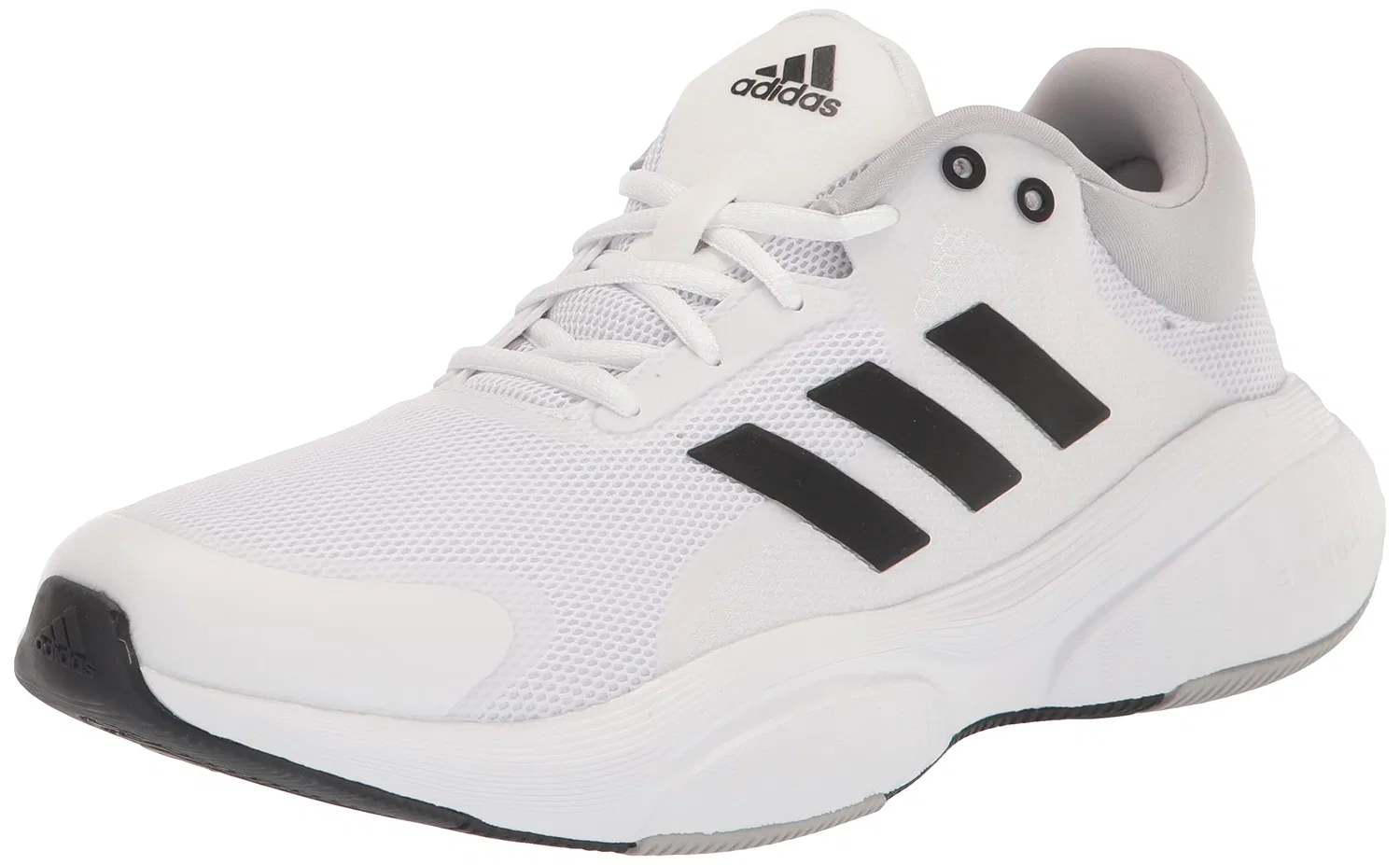 Мужская футболка с принтом Entrada 18 Adidas, White Cloud Black Core Grey Two