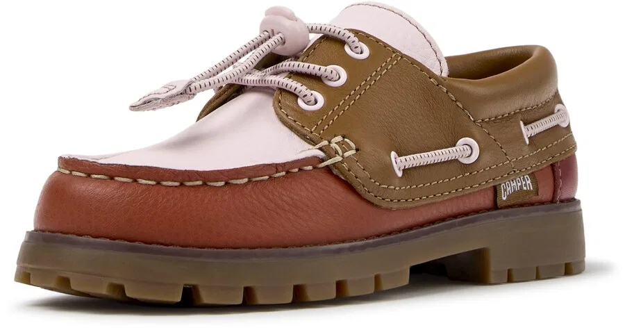 Туфли 'Compas Twins' коричневого цвета CAMPER