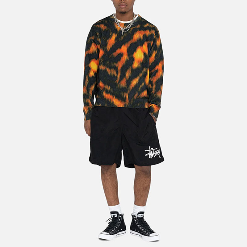 Мужские шорты для плавания с логотипом Stussy, цвет Jasper — фото 3