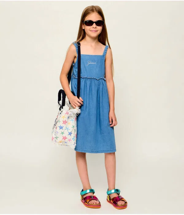 Детские сандалии для девочек кожаные Mini Kensington Kurt Geiger, мультиколор — фото 2