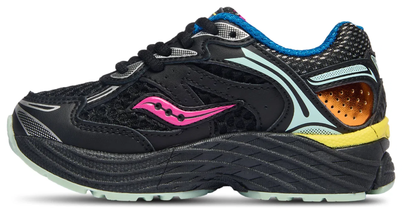 Кроссовки для мальчиков Omni 9 Saucony, черный/оранжевый — фото 2