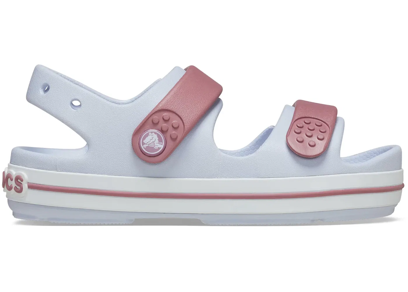 Детские сандалии с ремешками Crocs Crocband Cruiser Sandal, Dreamscape Cassis