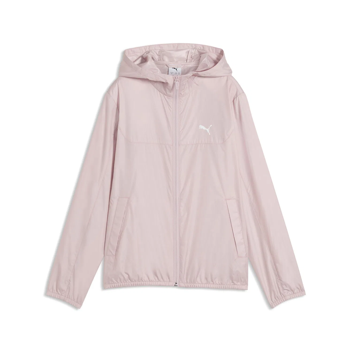 Детская ветровка с капюшоном Puma Kinder Windbreaker Ess Regular Windbrk, Rosa Weiss Magentapink
