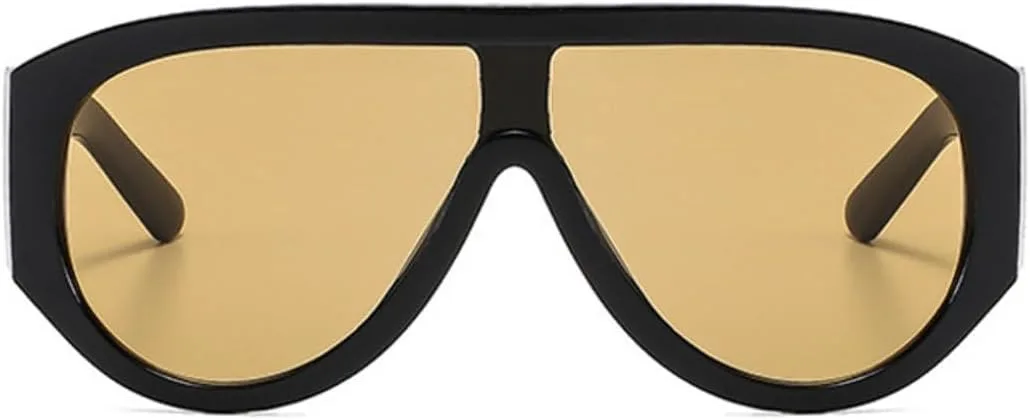 

Солнцезащитные очки с защитой UV400 | Увеличенные цельные цветные линзы | Для женщин и мужчин | Для занятий спортом на открытом воздухе и вождения DSVIGF, Black Tea