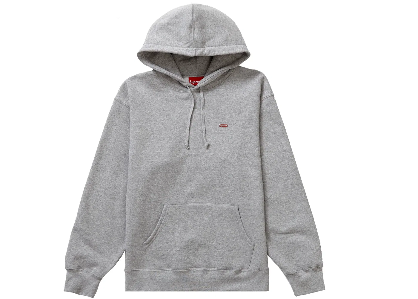 Мужской худи с капюшоном Supreme, Heather Grey