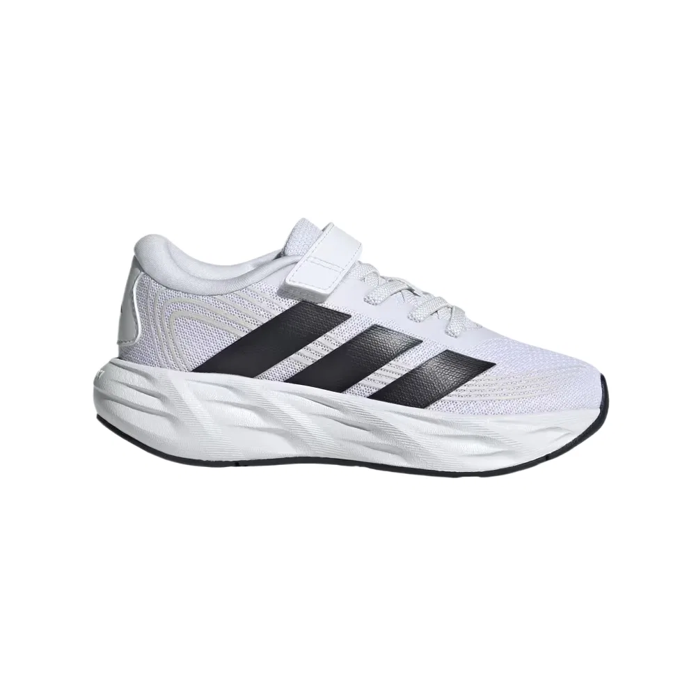Детские повседневные кроссовки Cloud White/Classic Black/Light Heather Gray Adidas — фото 3