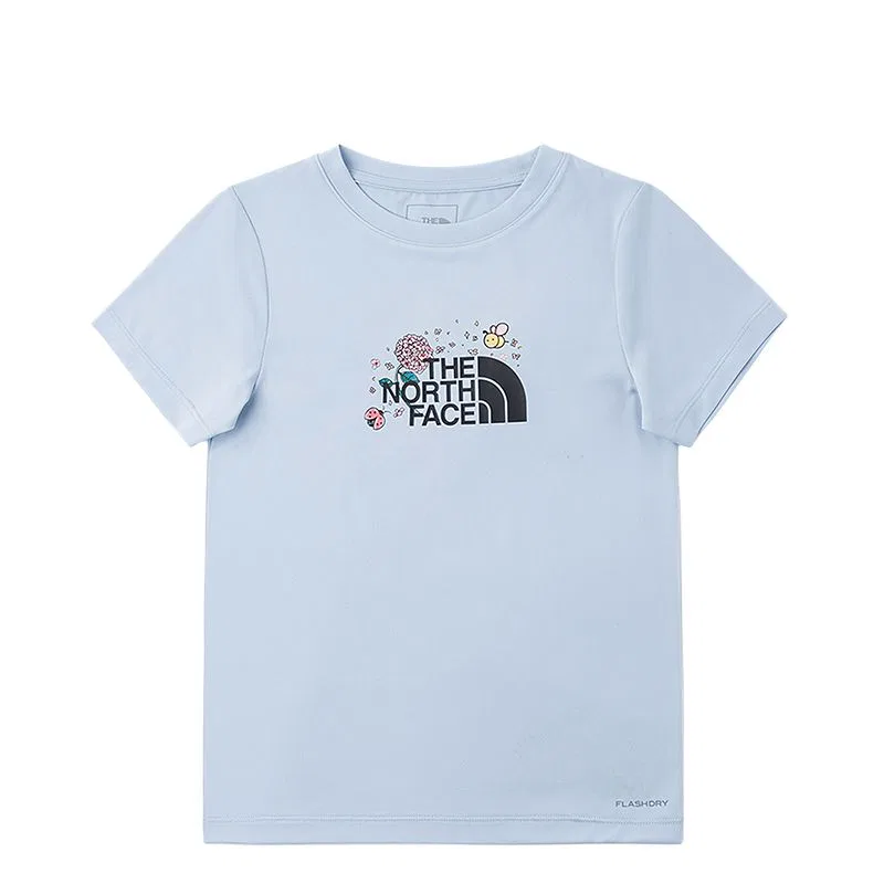 Детская футболка с коротким рукавом Quick Dry Blue THE NORTH FACE