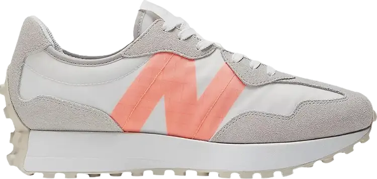 

Кроссовки New Balance 327 'Rain Cloud Vibrant Orange', белый