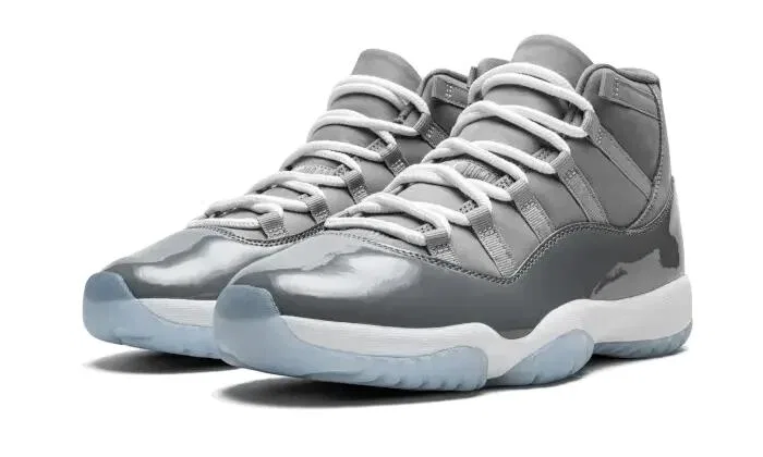 Детские кроссовки с высоким берцем Air Jordan 11 Retro Cool Grey Jordan, Cool Grey — фото 2