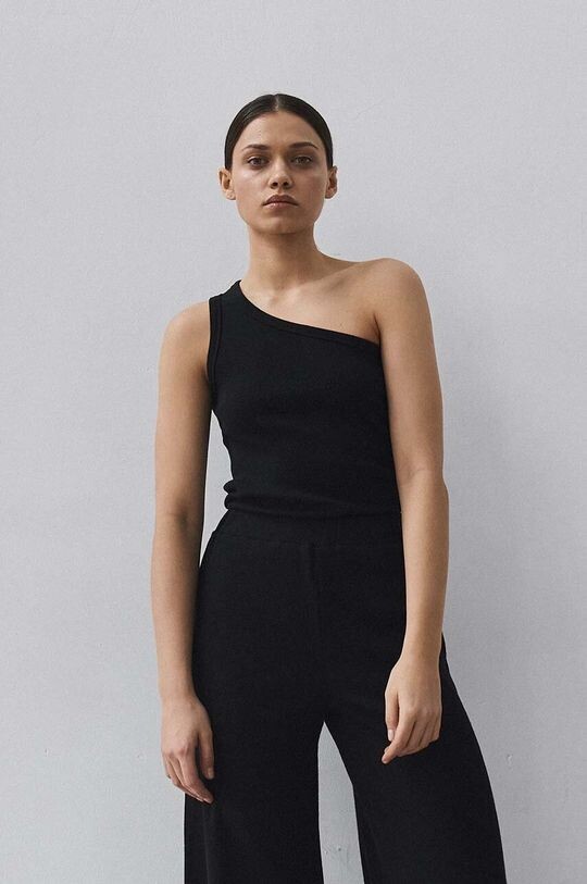 

Топ SUIS из смесовой шерсти Muuv., черный