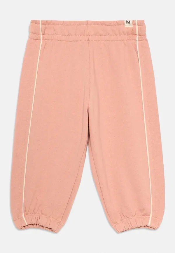 Брюки хлопковые Plain Piping Mini Rodini, pink, розовый