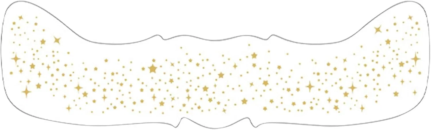 Блестки для лица Glitter Patches, Joberio, 1 набор, Gold