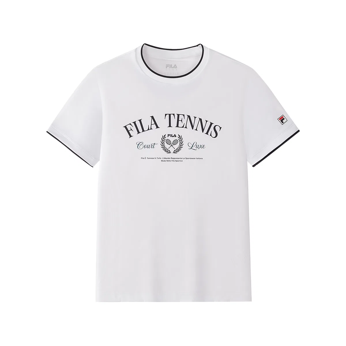 Детская спортивная футболка FILA KIDS, Jade White