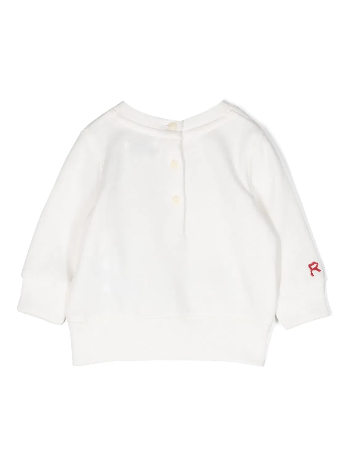 Свитшот с мотивом Поло Медведя Polo Ralph Lauren, белый — фото 3
