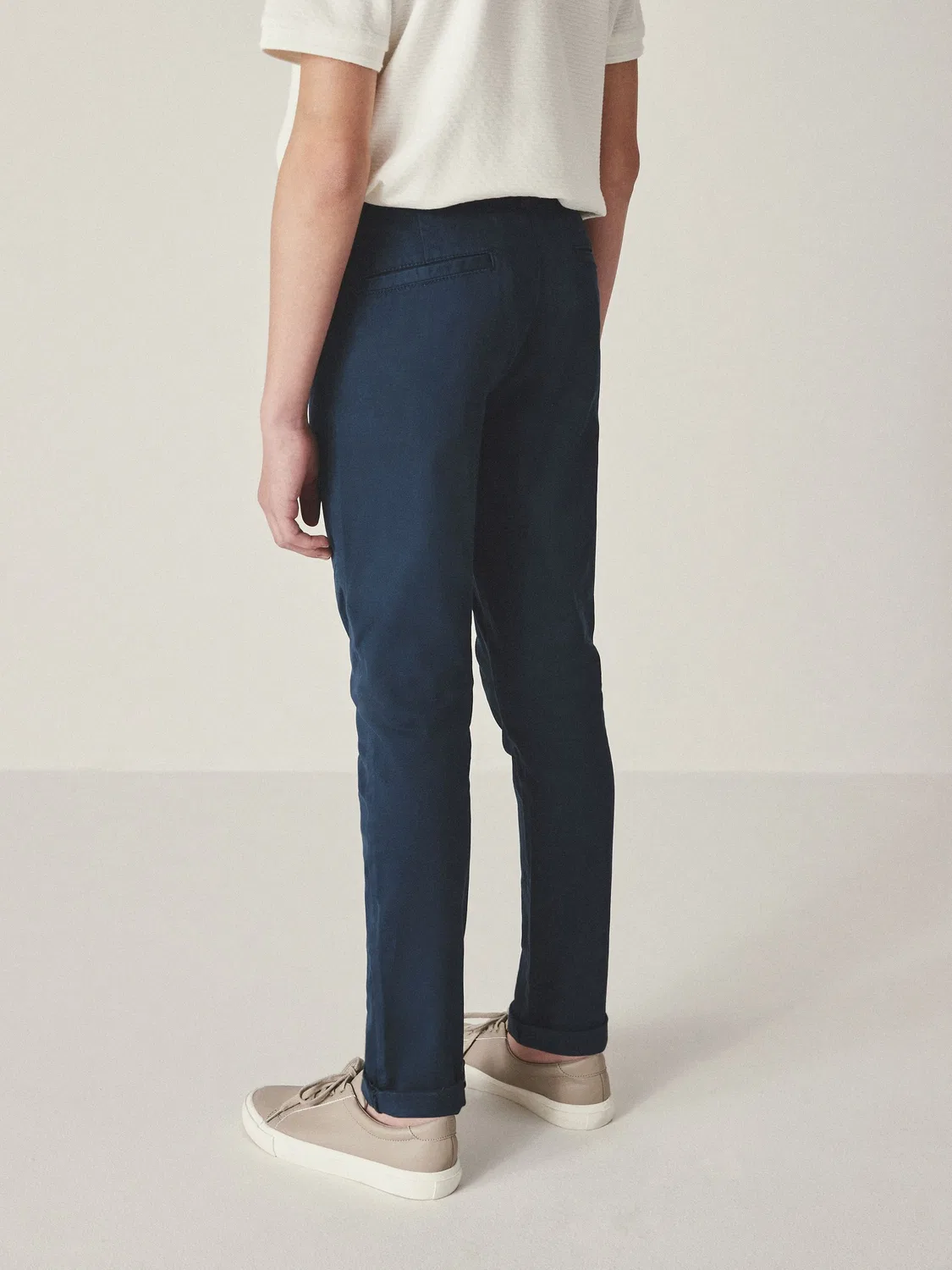 Брюки чинос, узкий крой, French Navy Blue Next — фото 2