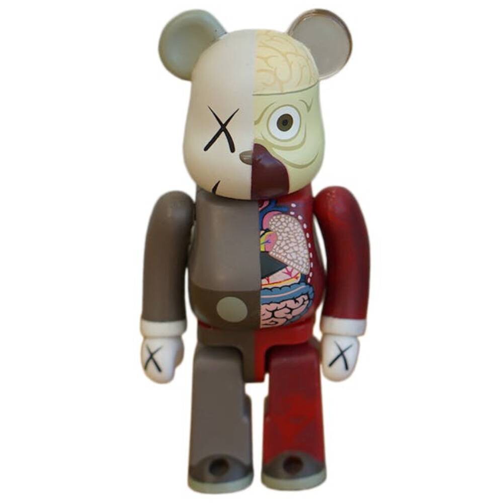 

Фигурка виниловая KAWS х Bearbrick Dissected 100%, коричневый