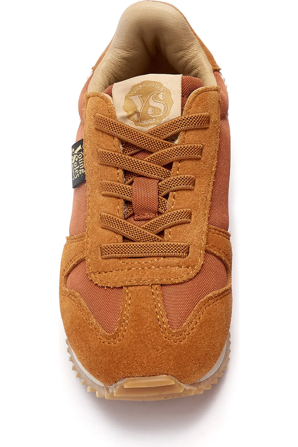 Детские кеды классические Keegan Young Soles, Orange Rust — фото 4