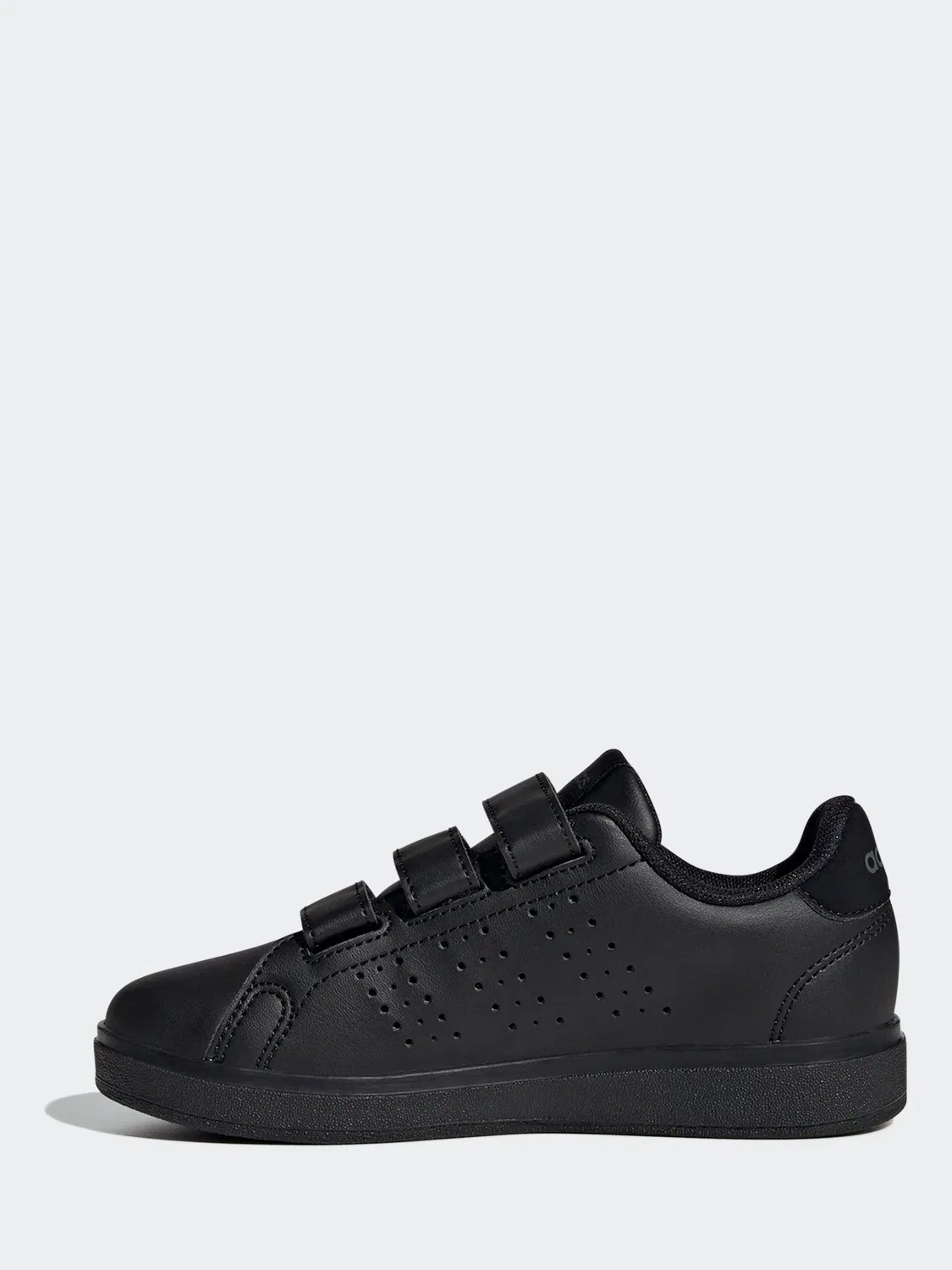 Кроссовки детские с перфорацией, Advantage Base 2.0 adidas, черный — фото 4