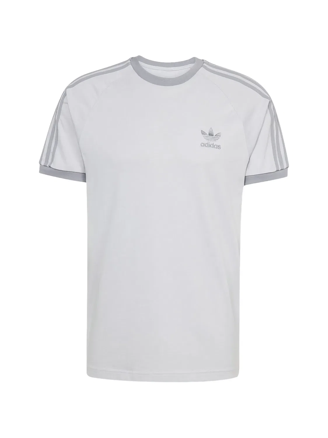 Футболка Adicolor Classics с полосками Adidas, серый