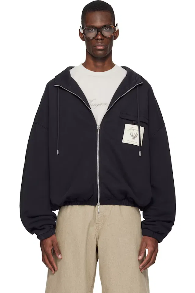 Темно-синий худи The Torneo Jacquemus