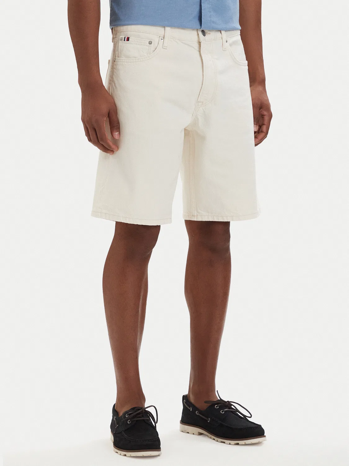 Мужские джинсовые шорты стандартного кроя Dover Washed Tommy Hilfiger, кремовый