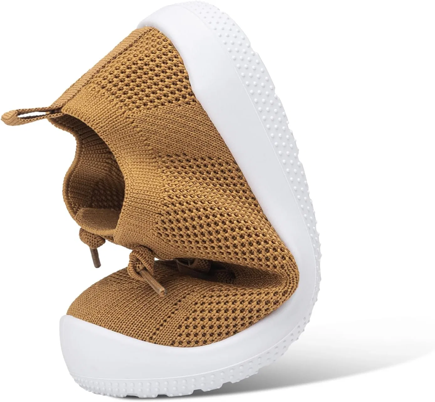 Детские дышащие кроссовки для мальчиков и девочек Slip on Shoes-1151 BICLUD, Brown — фото 4