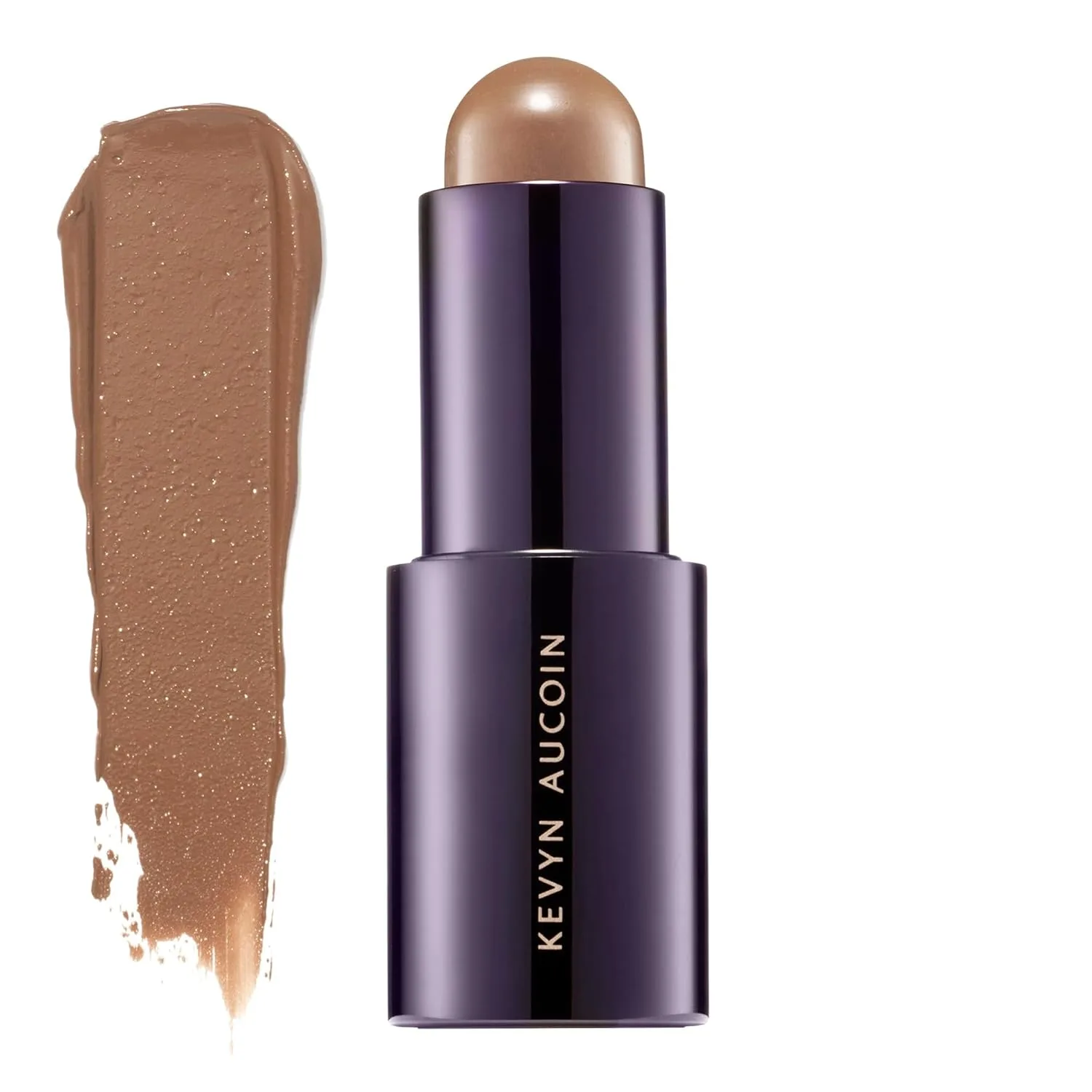 Kevyn Aucoin The Contrast Stick: карандаш для контурирования, позволяющий добавить углы, глубину, структуру и четкость. Пигментация сохраняется в течение всего дня. Сделано в Италии., CHISELED (medium golden brown, warm undertone)