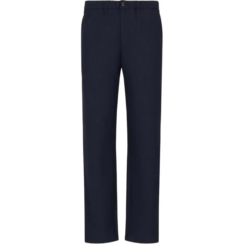 Брюки классические Marine Blue EMPORIO ARMANI
