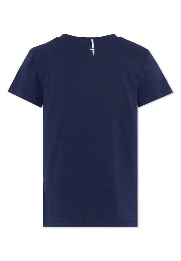 Футболка с принтом Tru Trussardi Junior, синий — фото 2