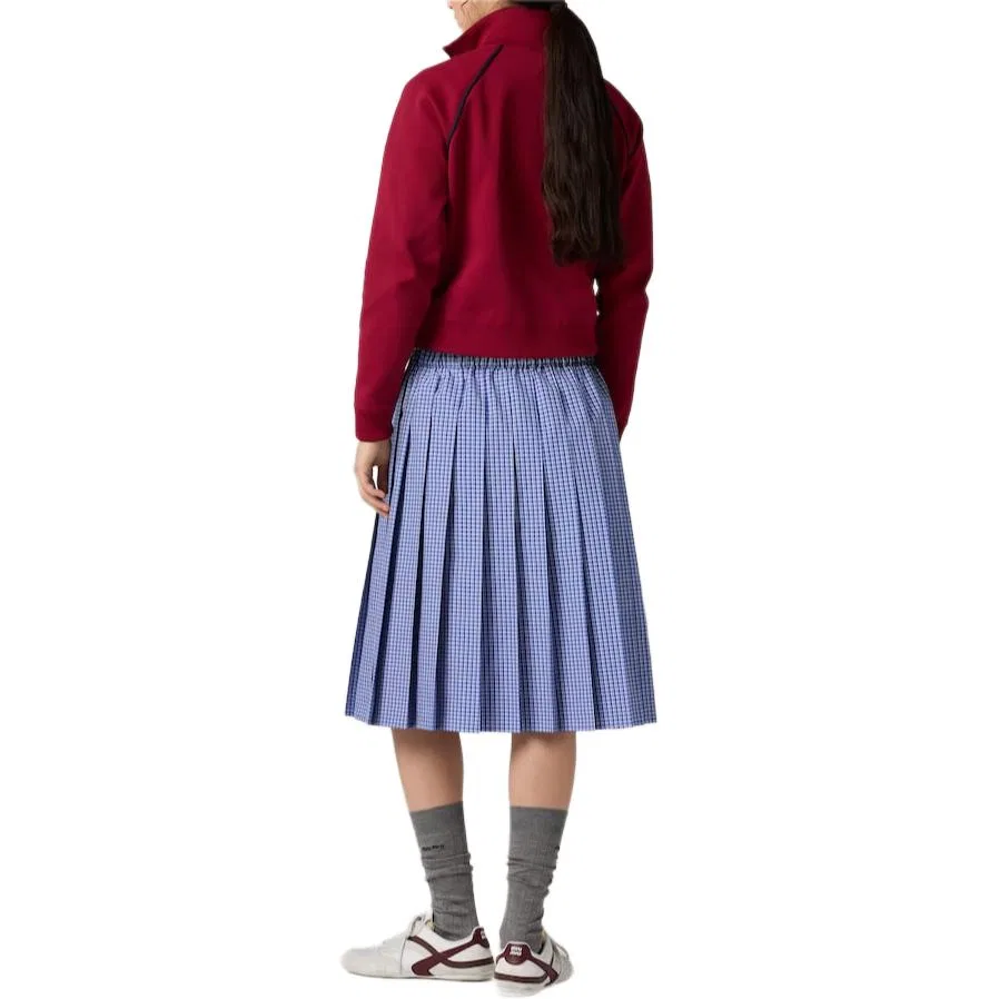 Женская юбка-макси Casual Long Skirt Blue MIU MIU, Blue — фото 4
