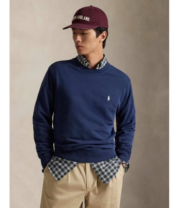 Мужской пуловер хлопковый Polo Ralph Lauren, Blu Marino