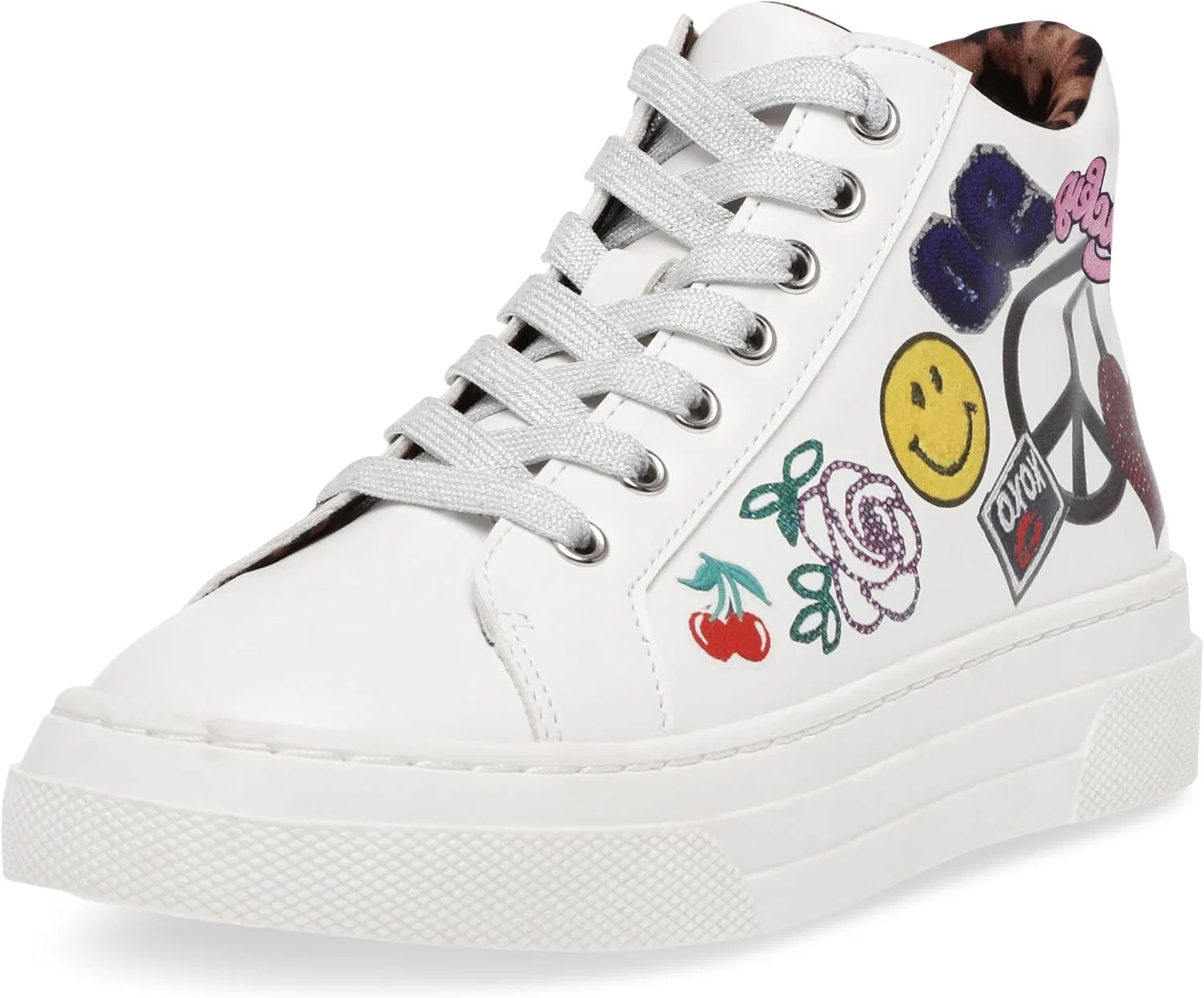 Детские кроссовки для девочек Beta Steve Madden, White Multi