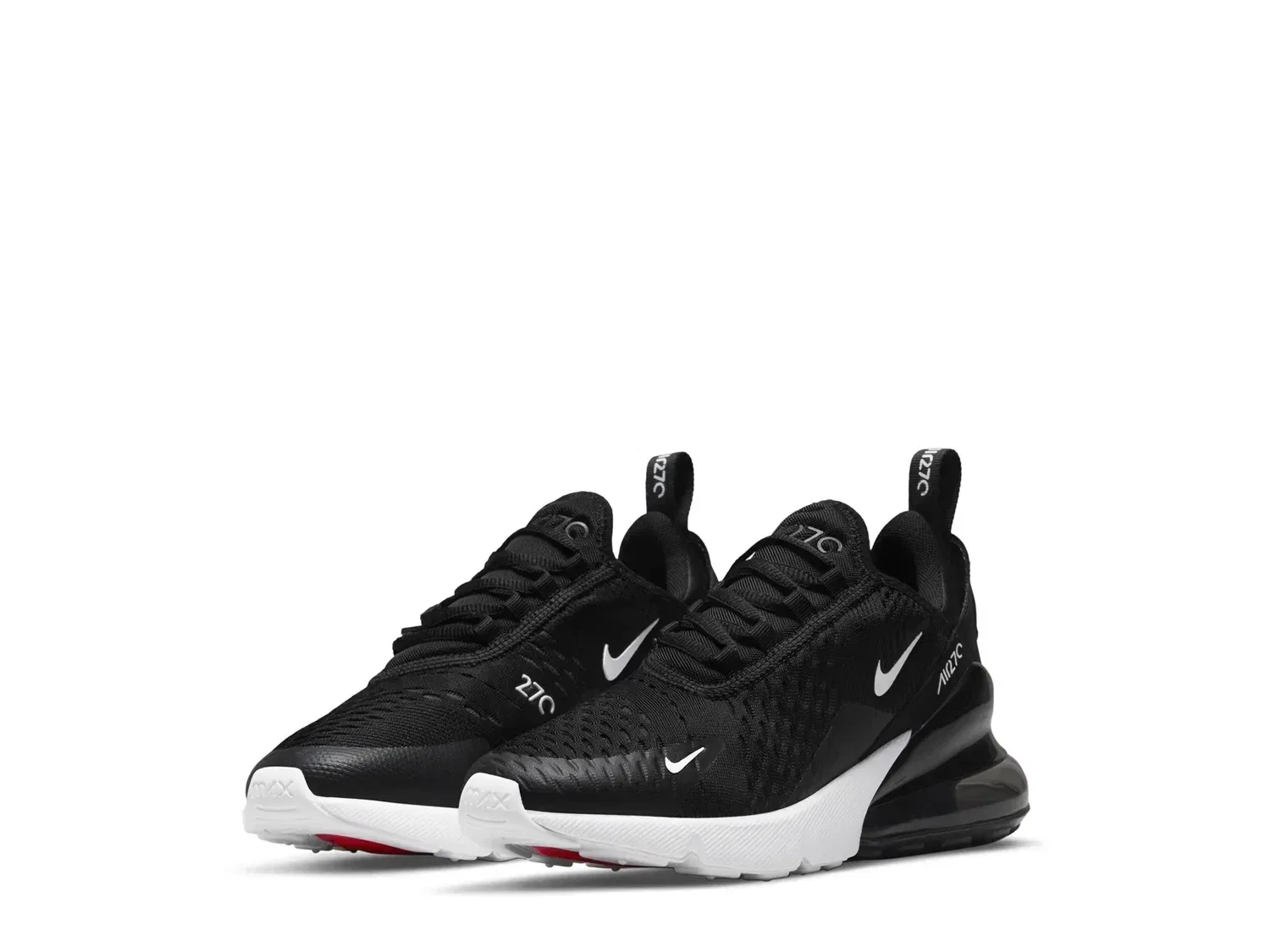 Кроссовки Nike Air Max 270 для мальчиков, черно-белые — фото 3