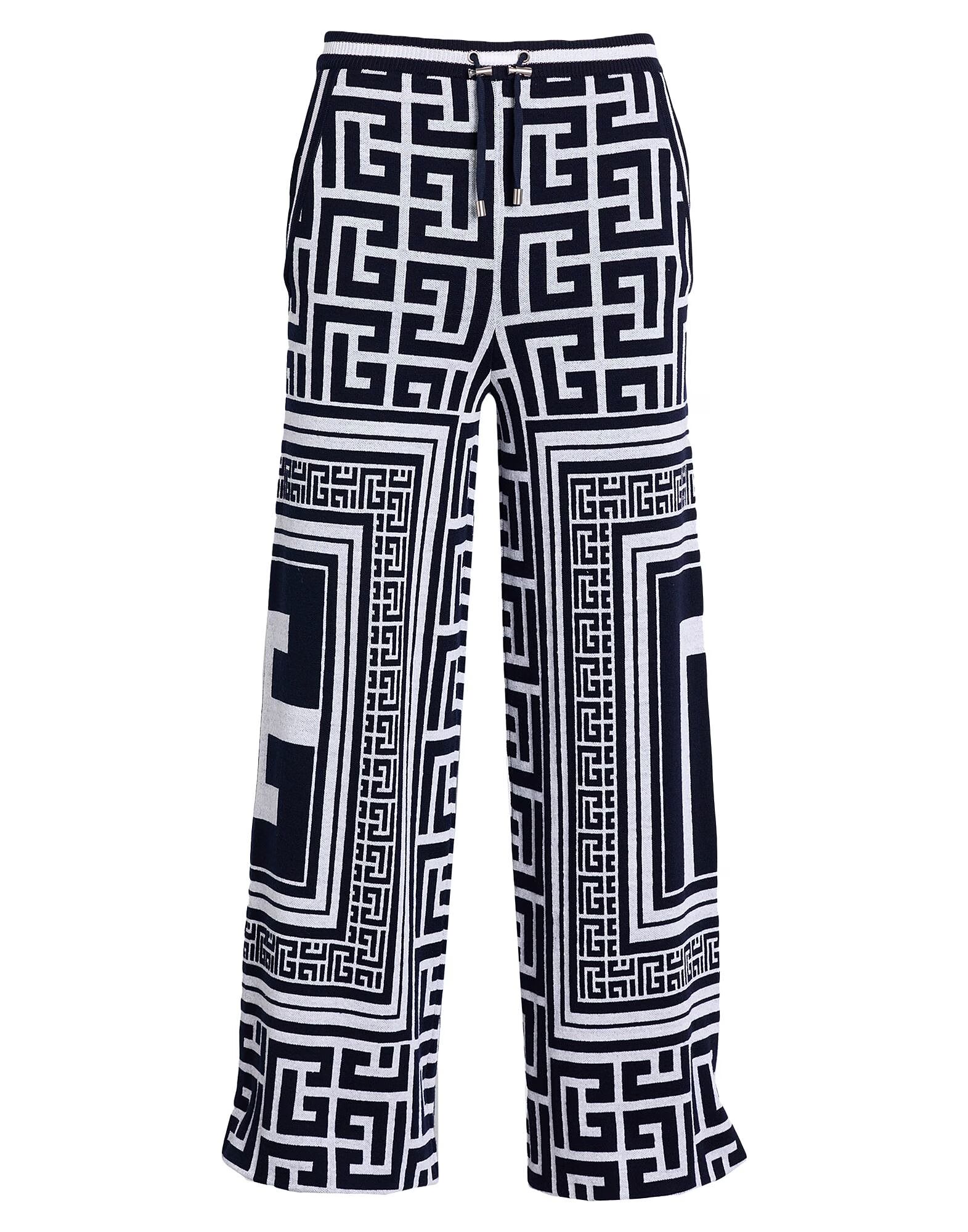 

Брюки Balmain, темно-синий