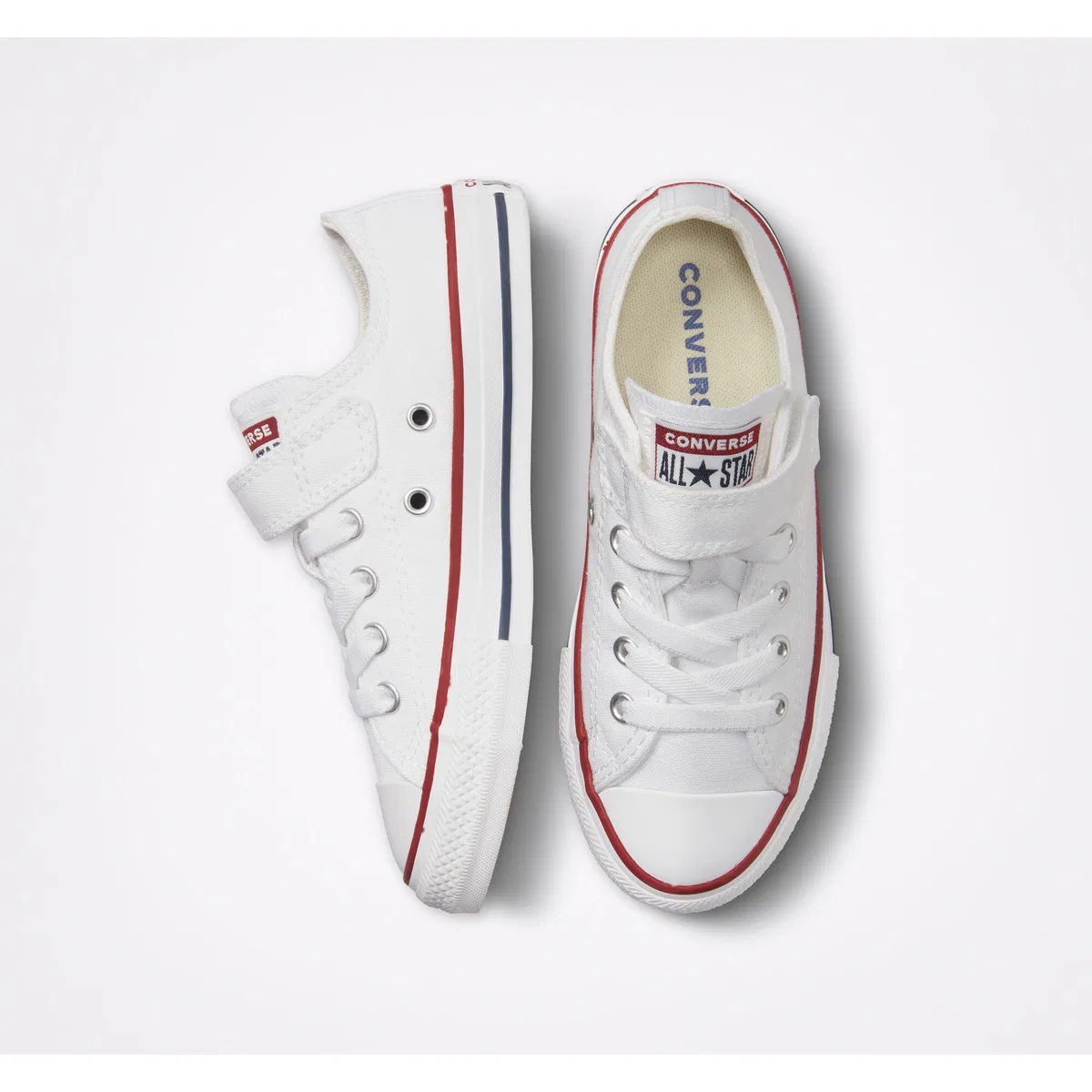 Кроссовки, Casual Niños Chuck Taylor All Star 1V, Converse, белый — фото 4