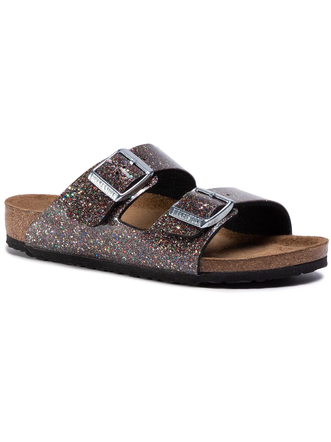 Шлепанцы для девочки Arizona Kids Birkenstock, разноцветный — фото 2