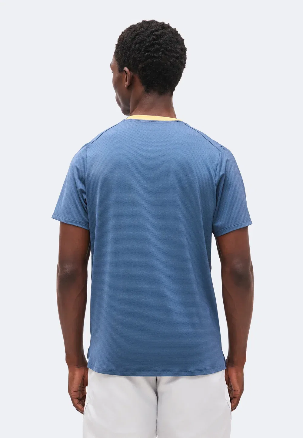 M nkct df advtg top - спортивная футболка Nike Performance, New Slate/Laser Orange/White — фото 3