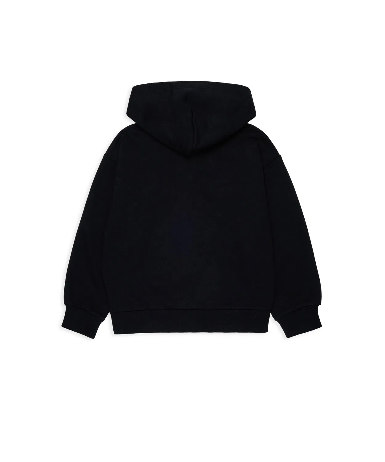 Детский худи с принтом MM6 KID MM6 Maison Margiela, Черный — фото 2