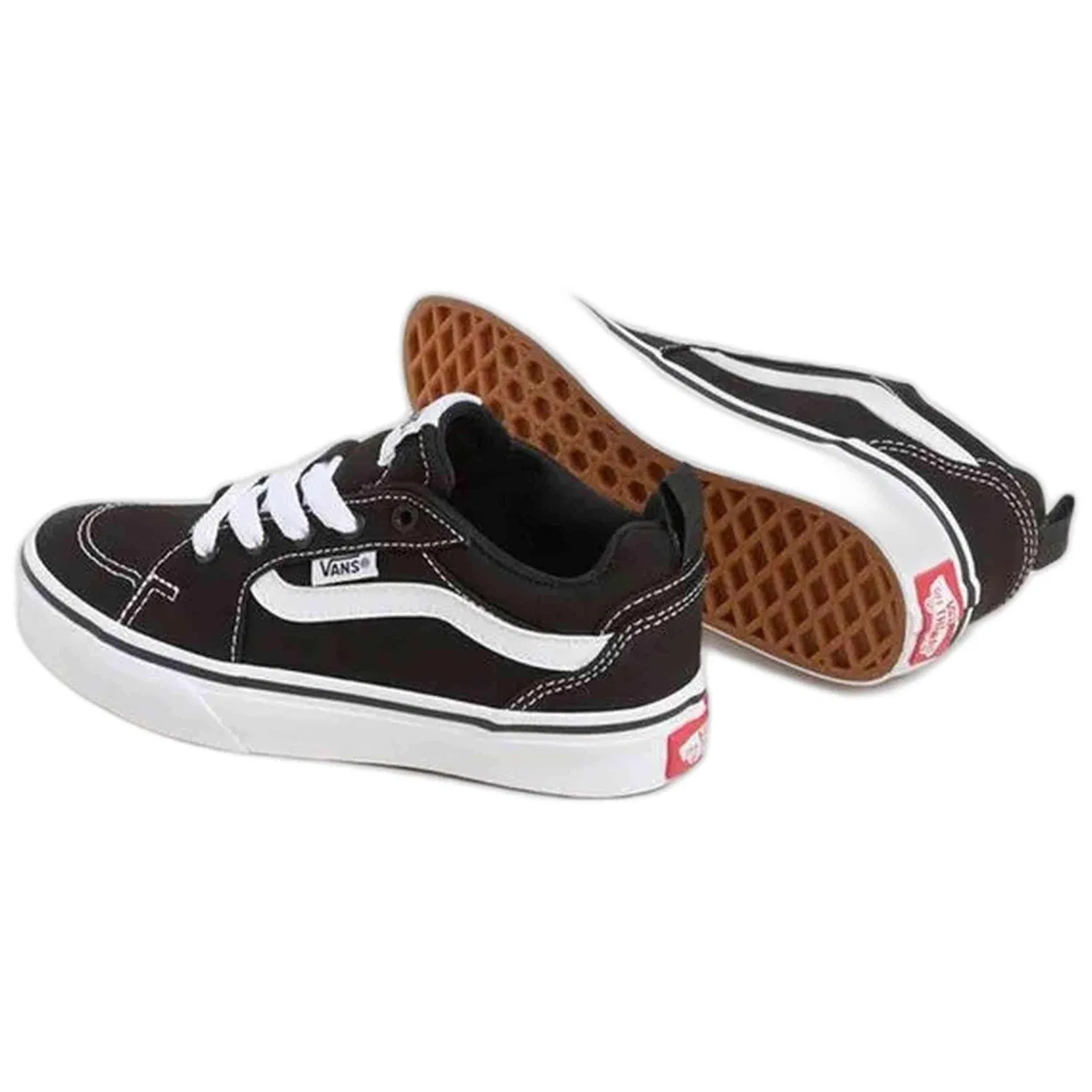 Детские кроссовки Vans VN000CWWBA21, Черный — фото 3