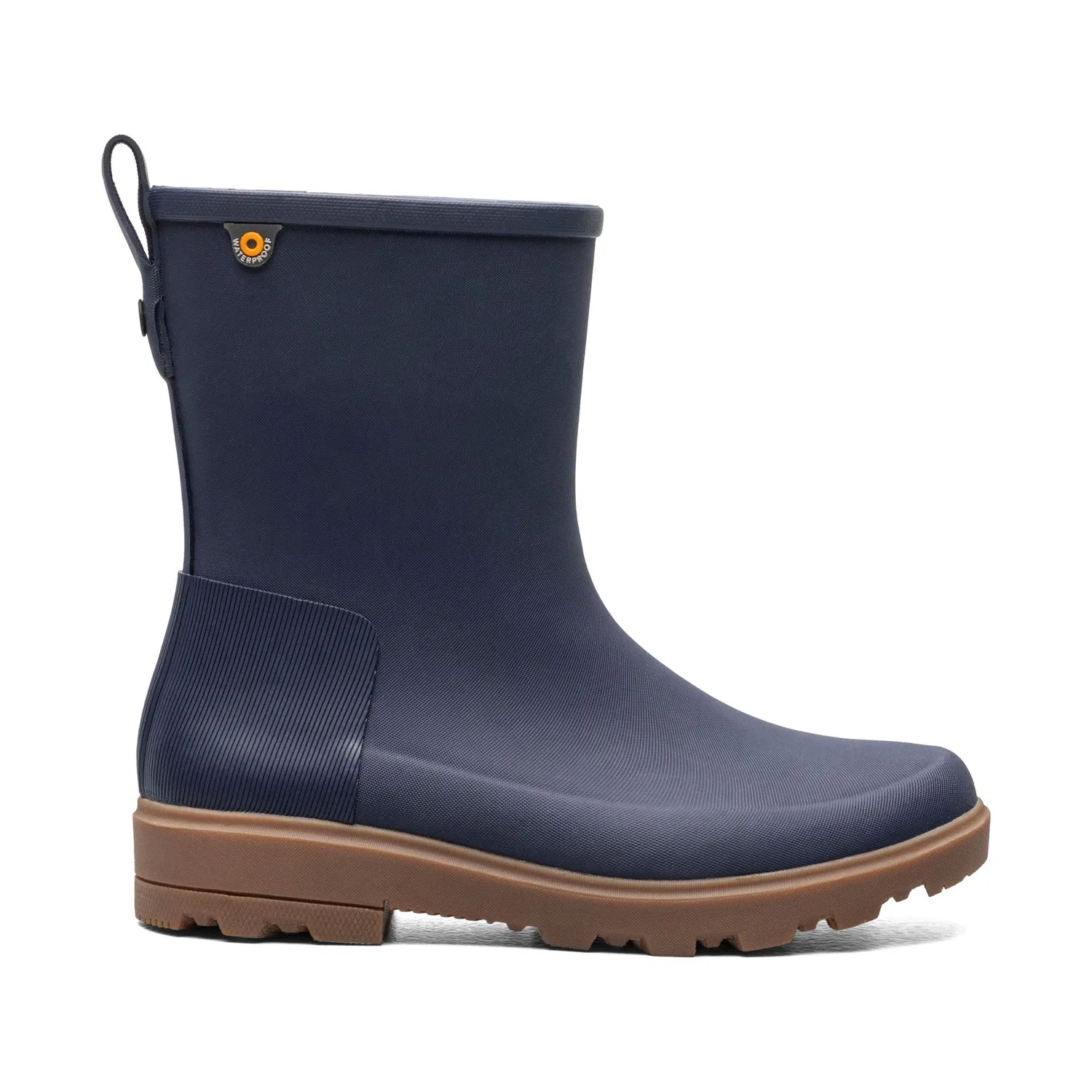Детские демисезонные резиновые сапоги Holly Jr Mid Rain Boots Bogs, темно-синий