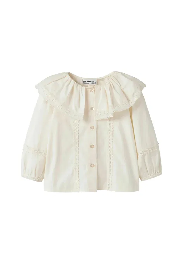 Блуза с вышивкой Blouse Name It Antique white, белый — фото 3