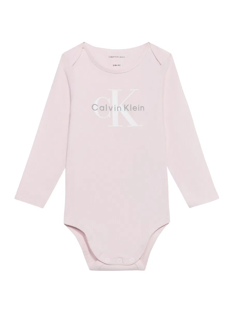 Комбинезон/боди Calvin Klein Jeans сиреневого цвета