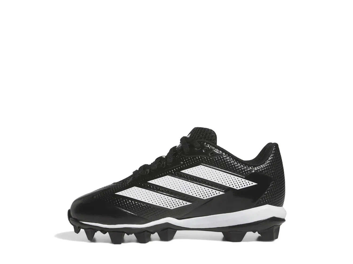 Кроссовки бейсбольные Adizero Instinct, adidas, Black/White — фото 2