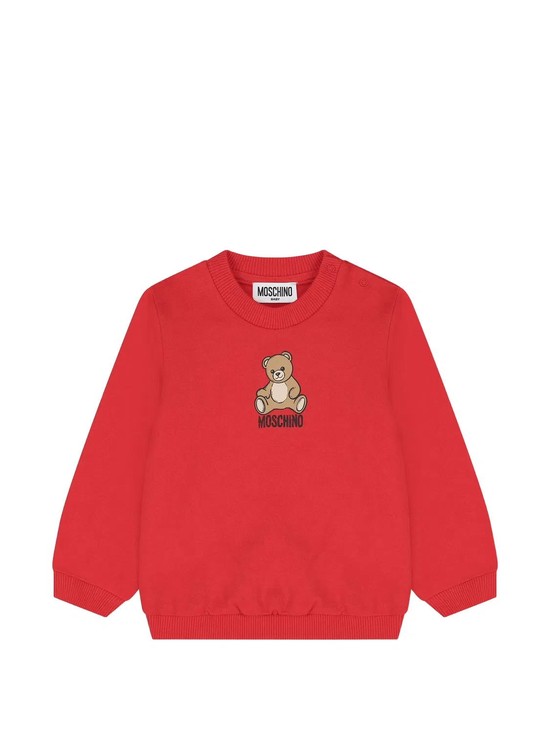 Спортивный костюм Teddy Bear Moschino Kids, красный — фото 3