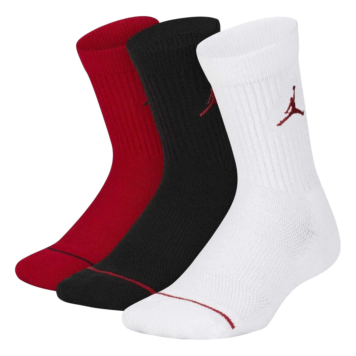 Детские носки с контрастным логотипом Air Jordan Nike, Красные
