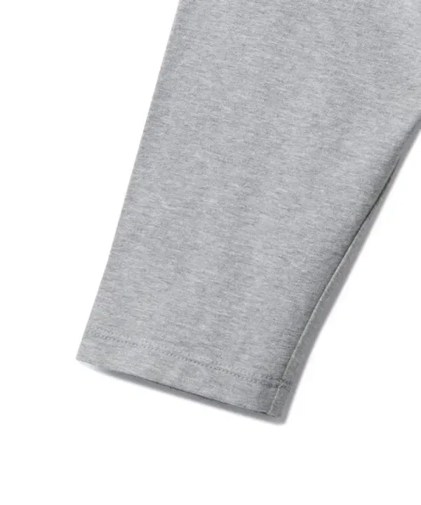 Хлопковые леггинсы длиной до колена, Musinsa Standard Kids, medium grey — фото 4