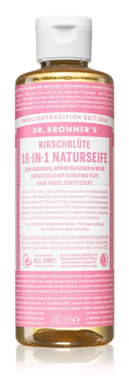 

Универсальное жидкое мыло Dr. Bronner’s Cherry Blossom 18-in-1 Liquid Soap