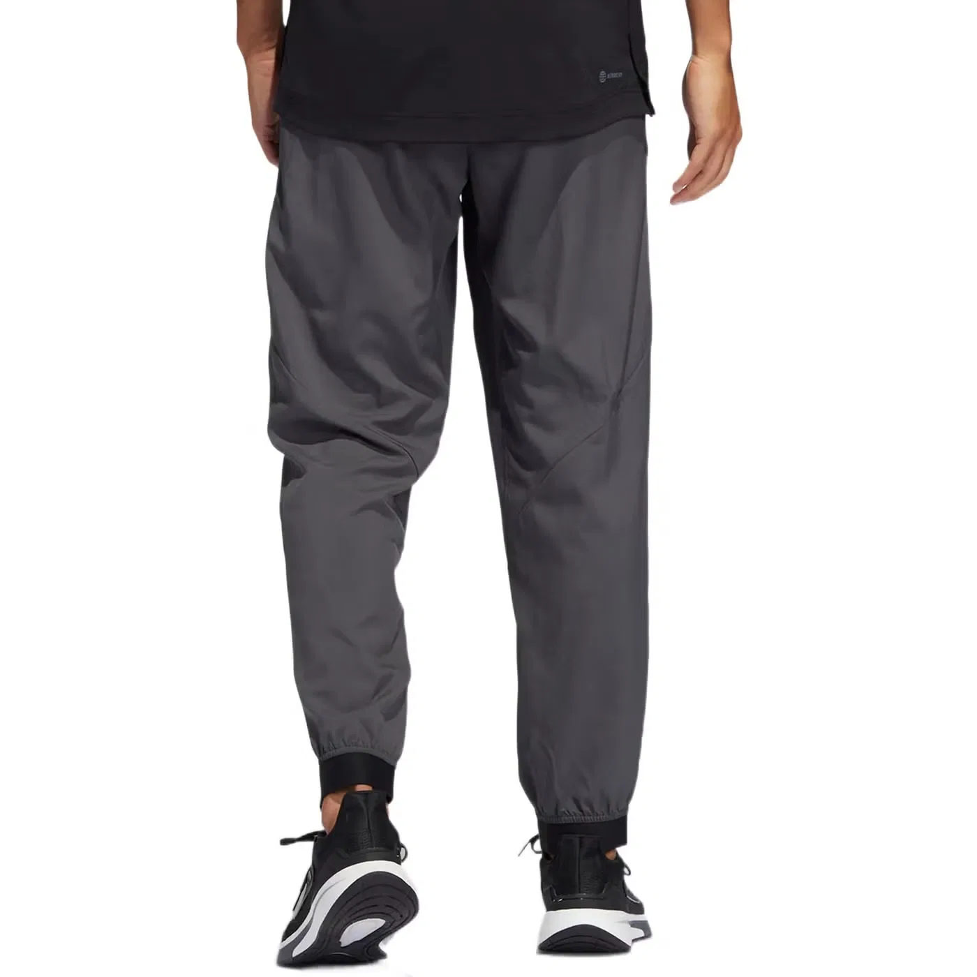 Штаны для тренировок с посадкой Asia, модель Workout Pant Asia Sizing, Adidas, серый — фото 3