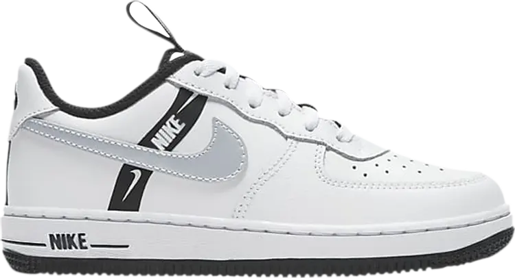 

Кроссовки Nike Force 1 LV8 KSA PS 'White Reflect Silver', белый